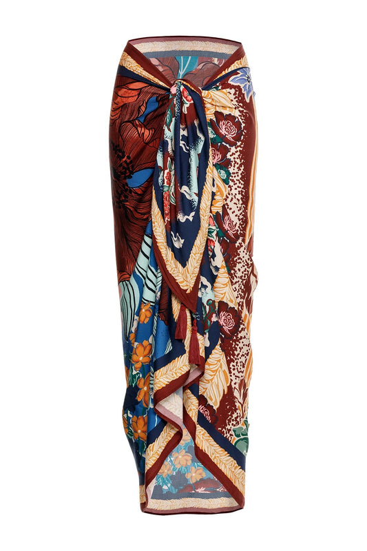Marine Pareo Cover Up Zuk