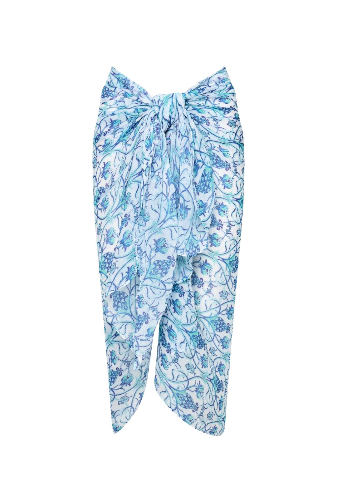 Santorini Sarong Pinecone Print