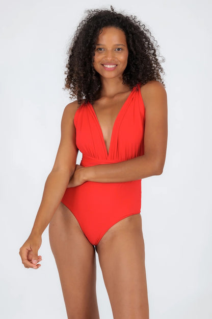 Marina One Piece Rouge