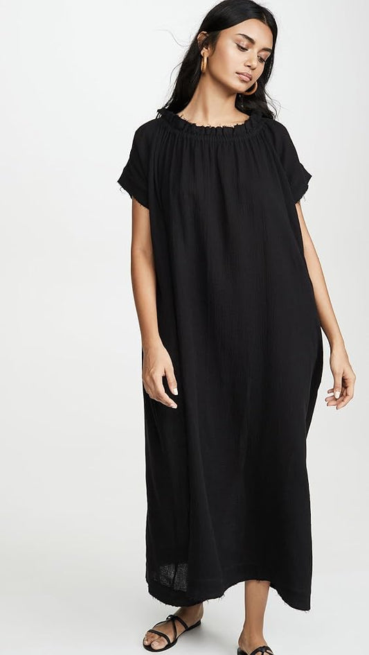 Mikoh Mirakami Off Shoulder Maxi in Night