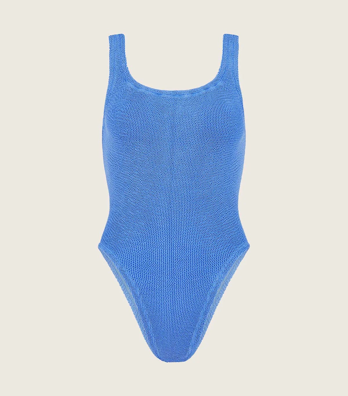 Hunza G Square Neck One Piece Cornflower