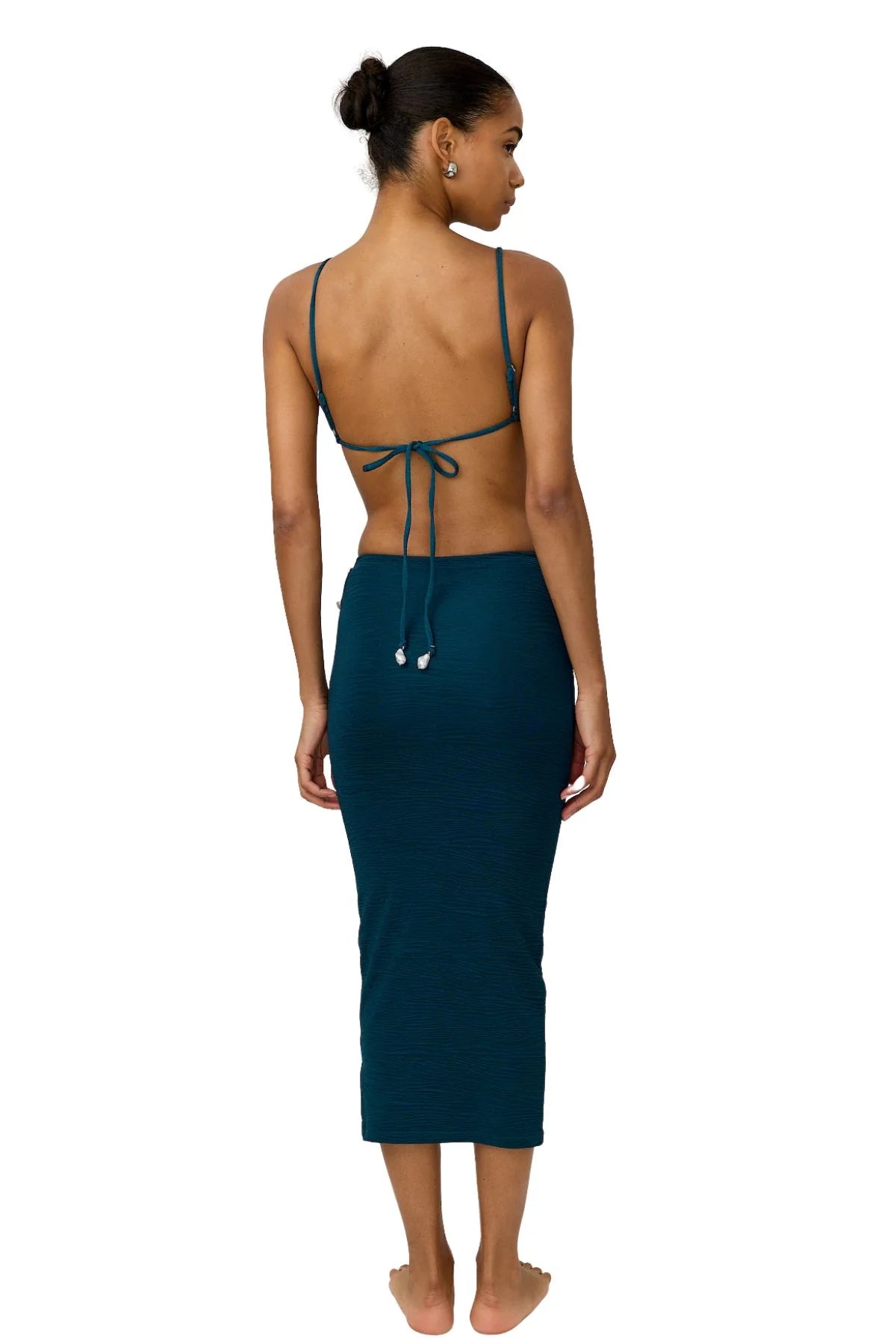 X Tianna Robillard Top Pond Jacquard