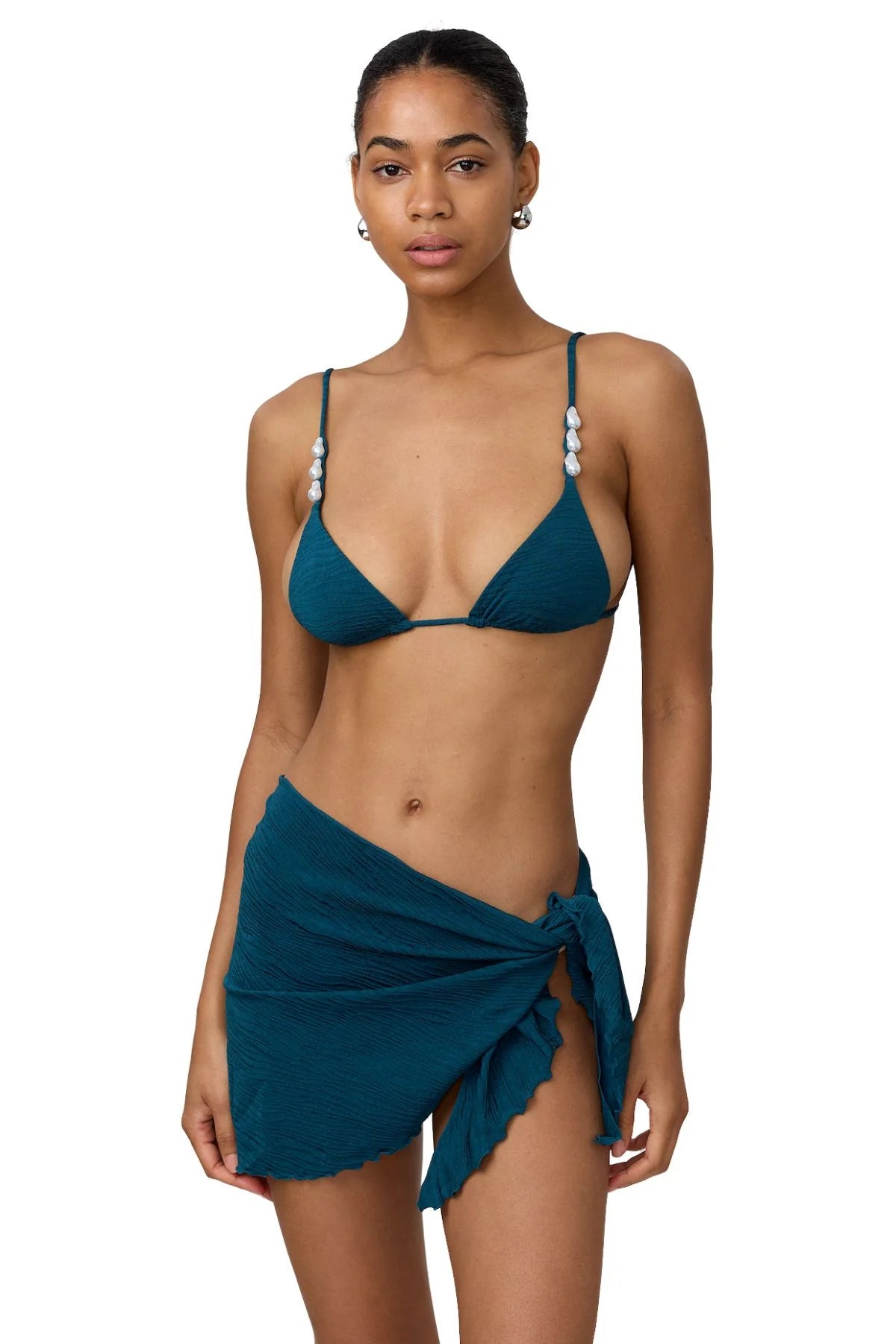 X Tianna Robillard Top Pond Jacquard