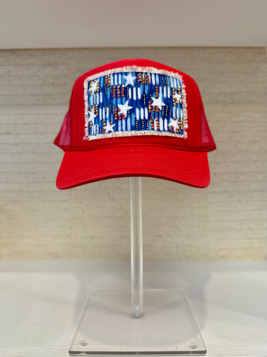 Hand Painted Trucker Hat