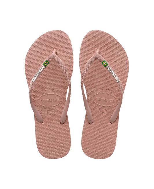Havaianas Slim Brazil Sandal Crocus Rose