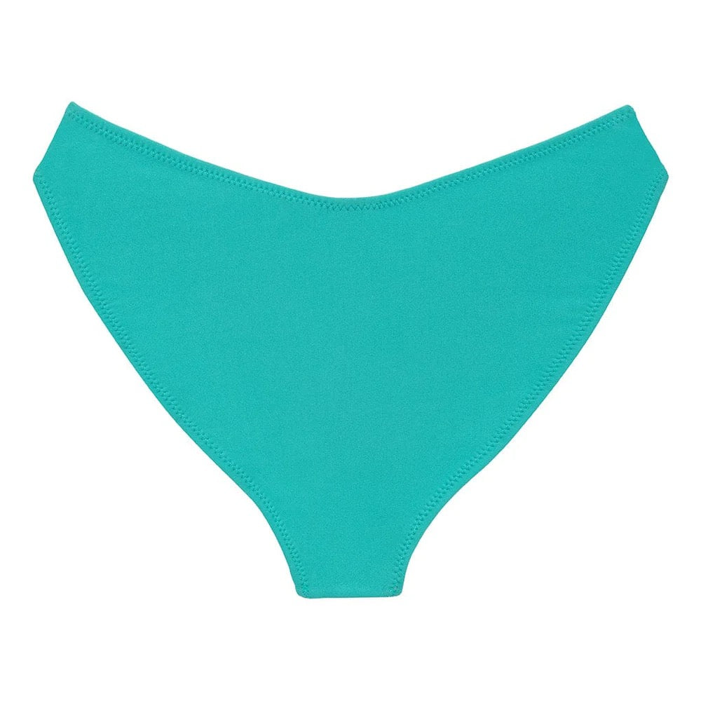 Montce Teal Lulu (Zig-Zag Stitch) Bikini Bottom