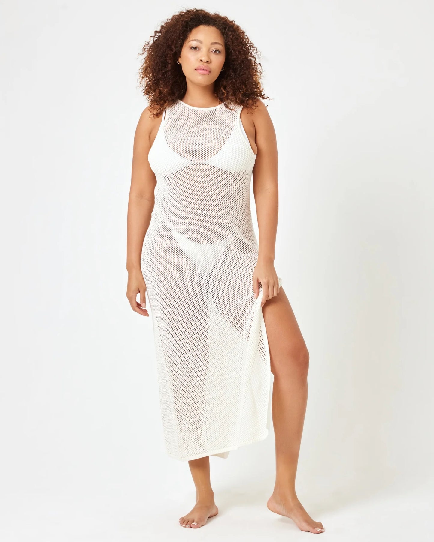 LSpace Villa Nova Coverup in Cream