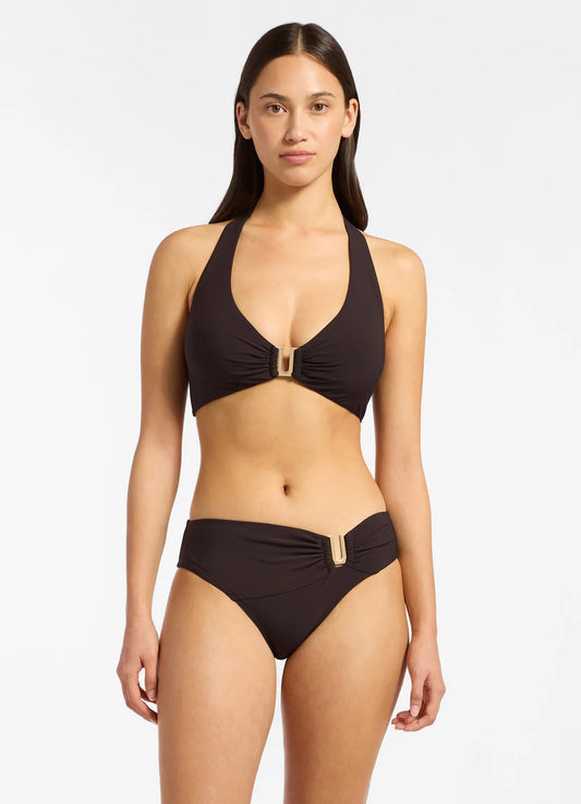 Jetset D-DD Halter Top Chocolate