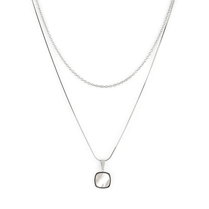 Mirage Necklace in Silver
