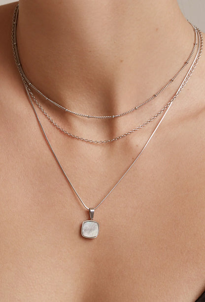 Mirage Necklace in Silver
