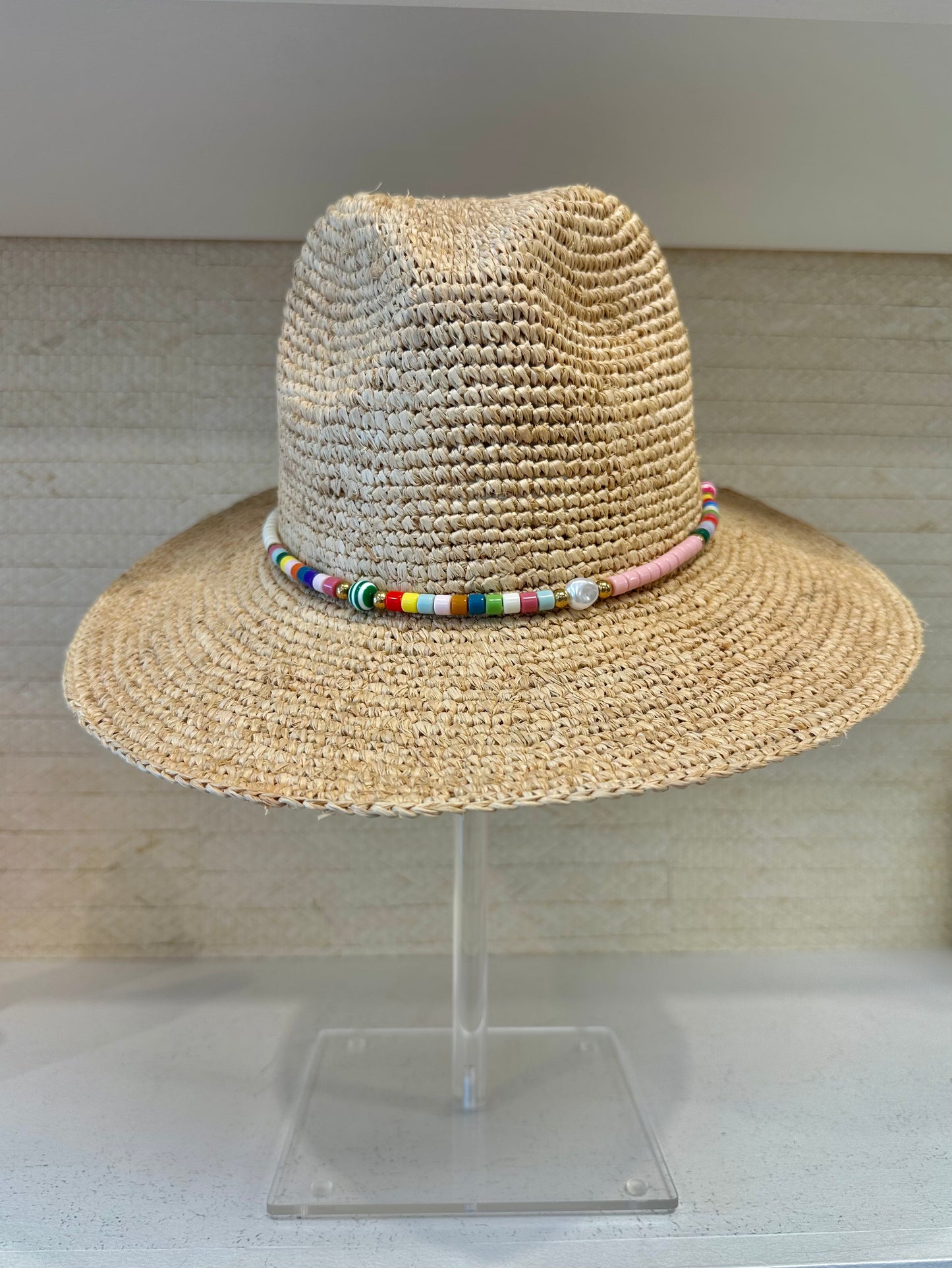 Lia Rancher Hat Natural/Multi