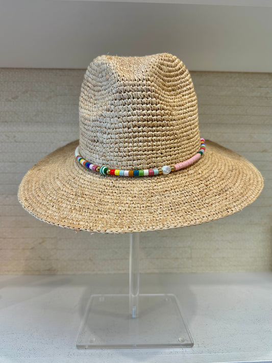 Lia Rancher Hat Natural/Multi