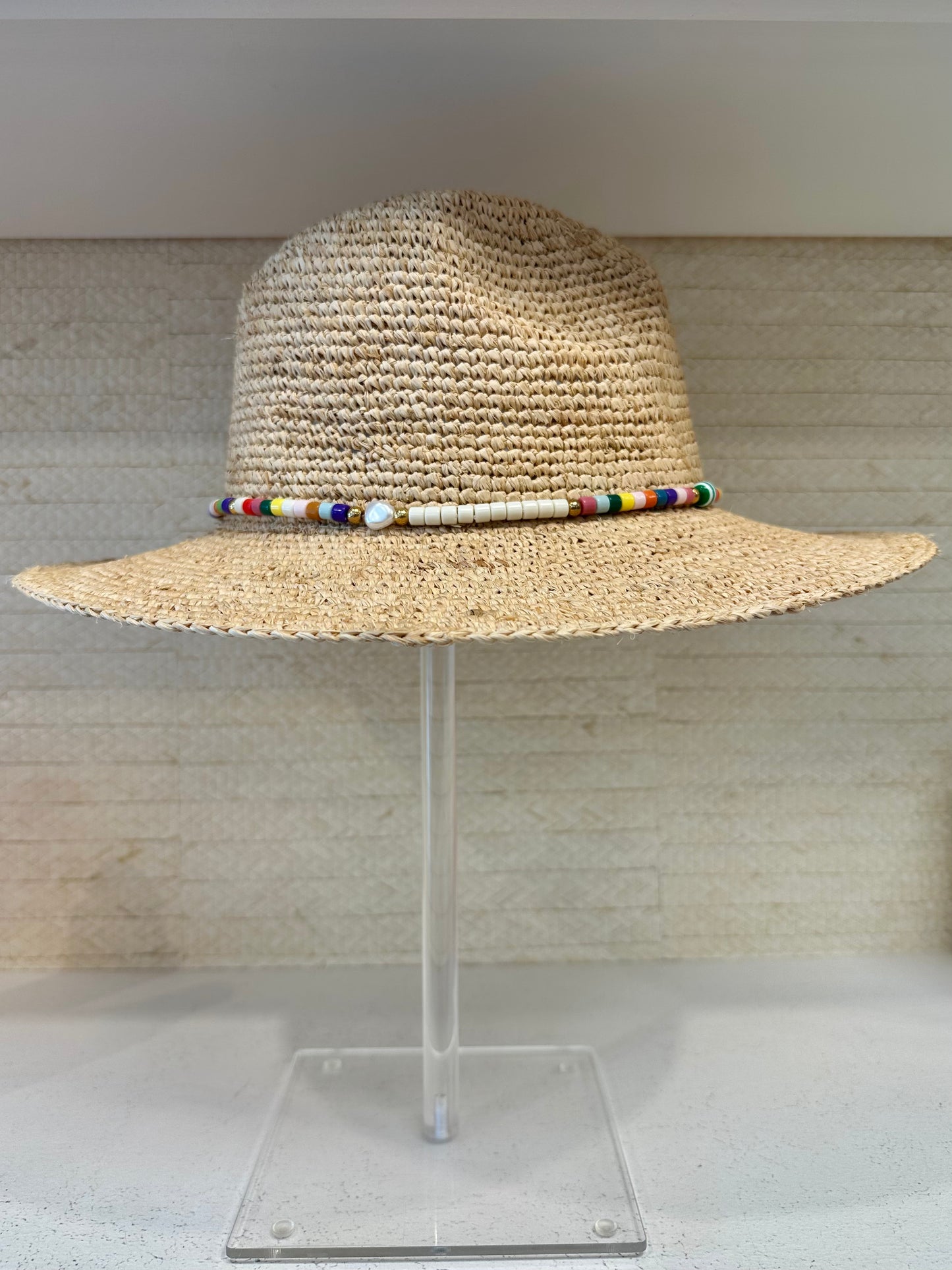 Lia Rancher Hat Natural/Multi