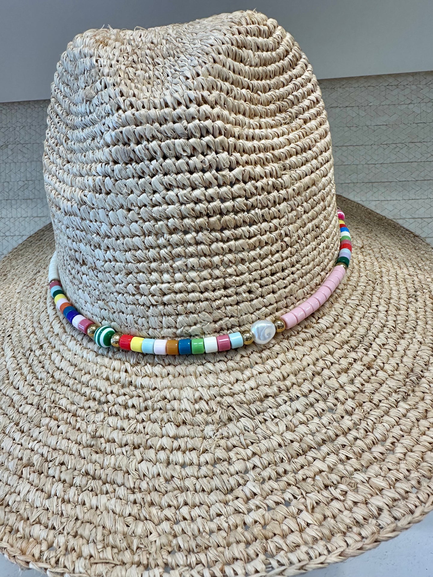 Lia Rancher Hat Natural/Multi
