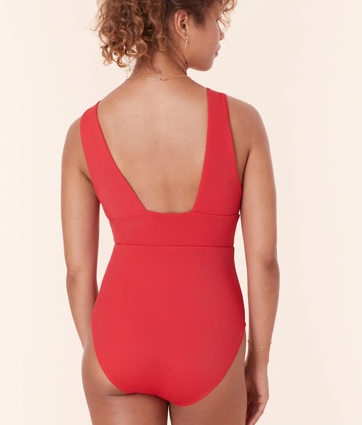 Andie Mykonos One Piece Classic Cherry Red