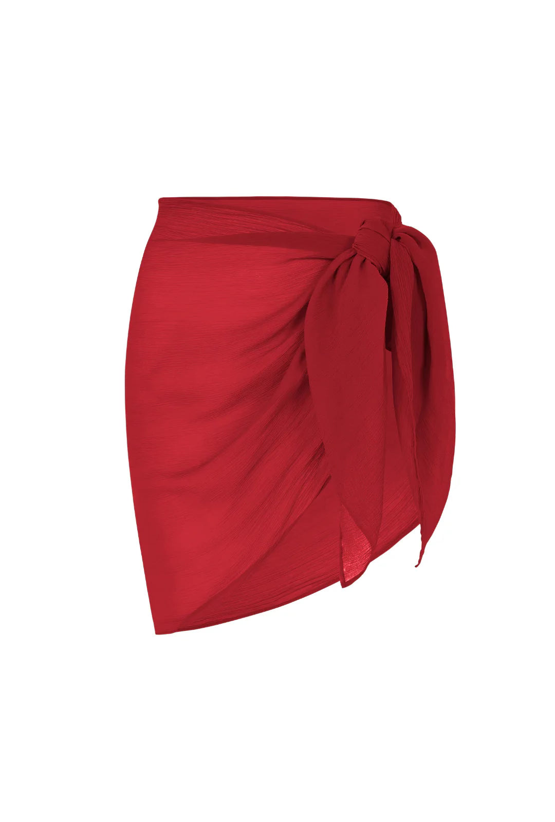 Away That Day Sicily Sarong in Red