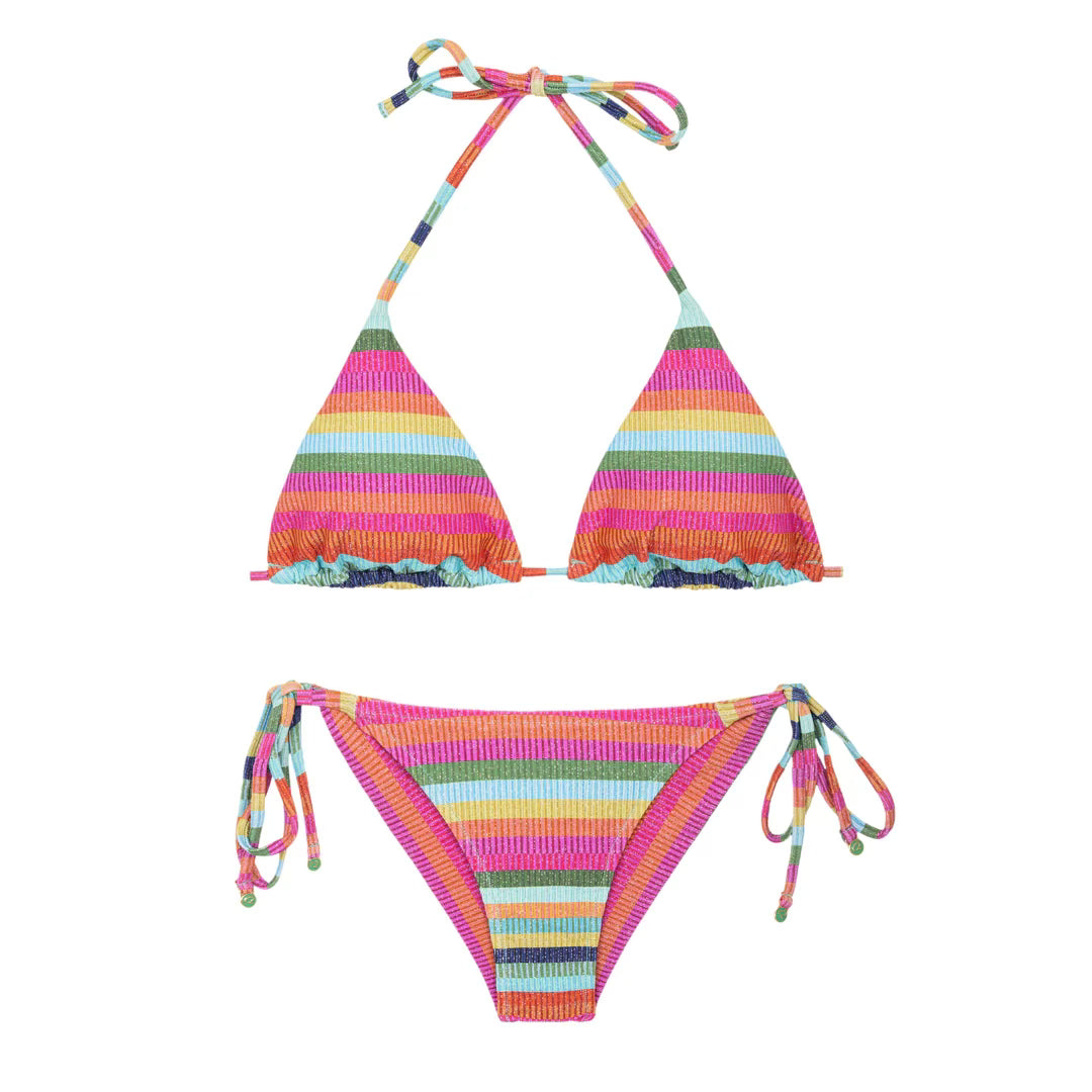 Rio de Sol Supercolor Cheeky Tie Side Bikini Bottom