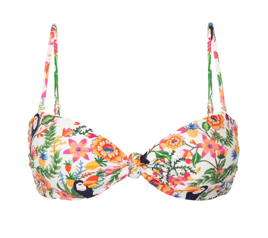 Rio de Sol Bandeau Bikini Top in Boho