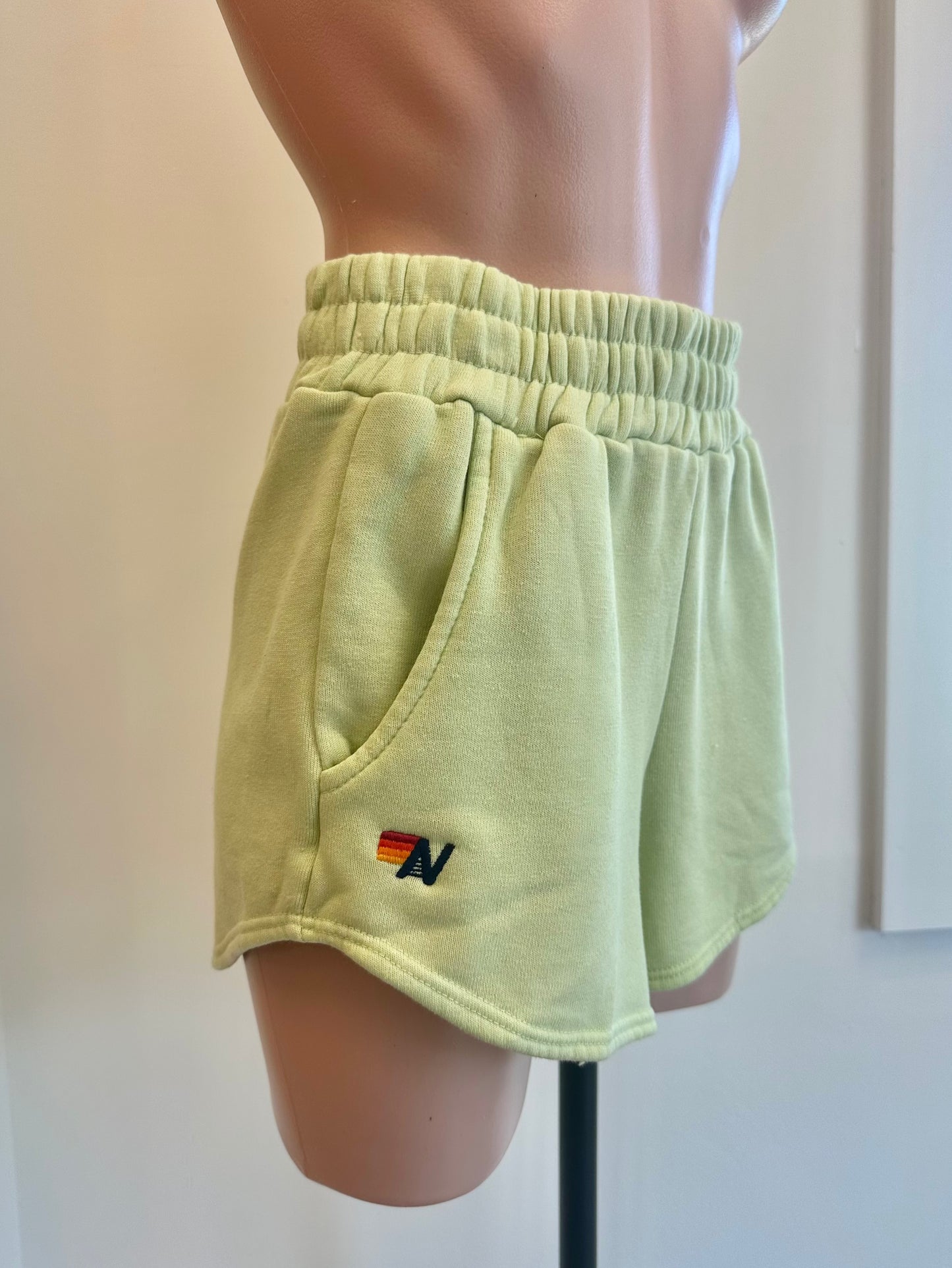Essential Women's Club Short Lime Cream