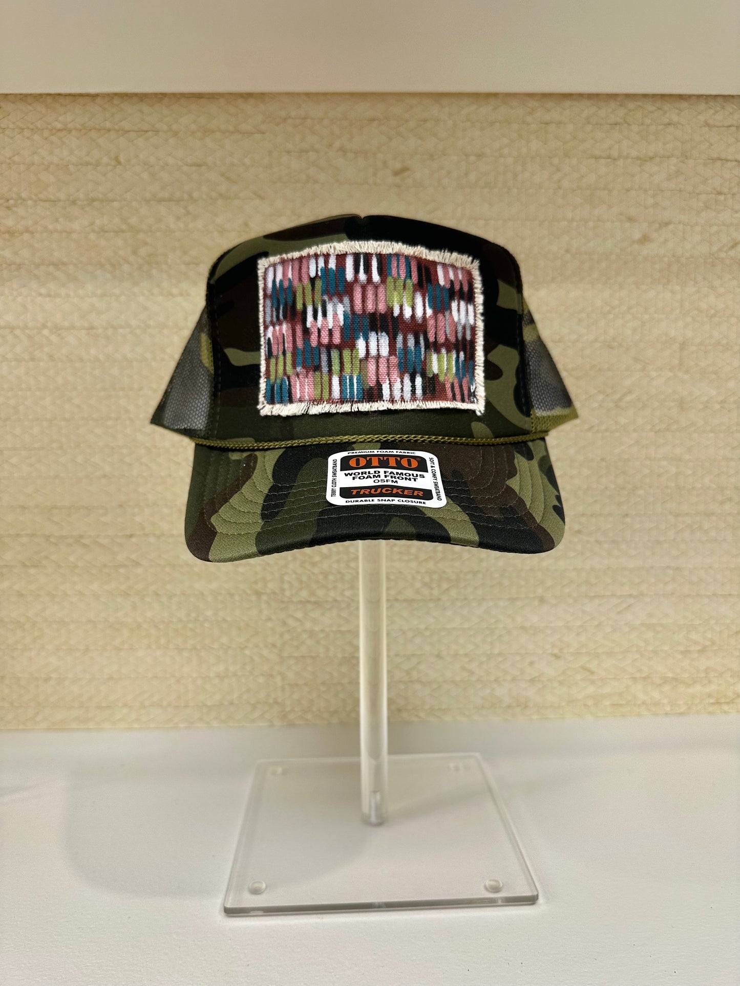 Hand Painted Trucker Hat