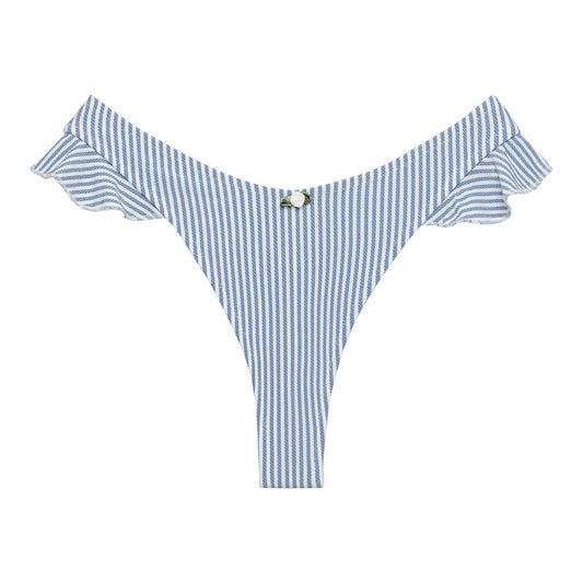 Classic Blue Stripe Kelly Bikini Bottom