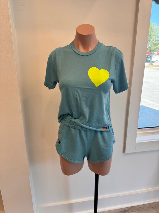 Essential Women's Club Short Aquamarine