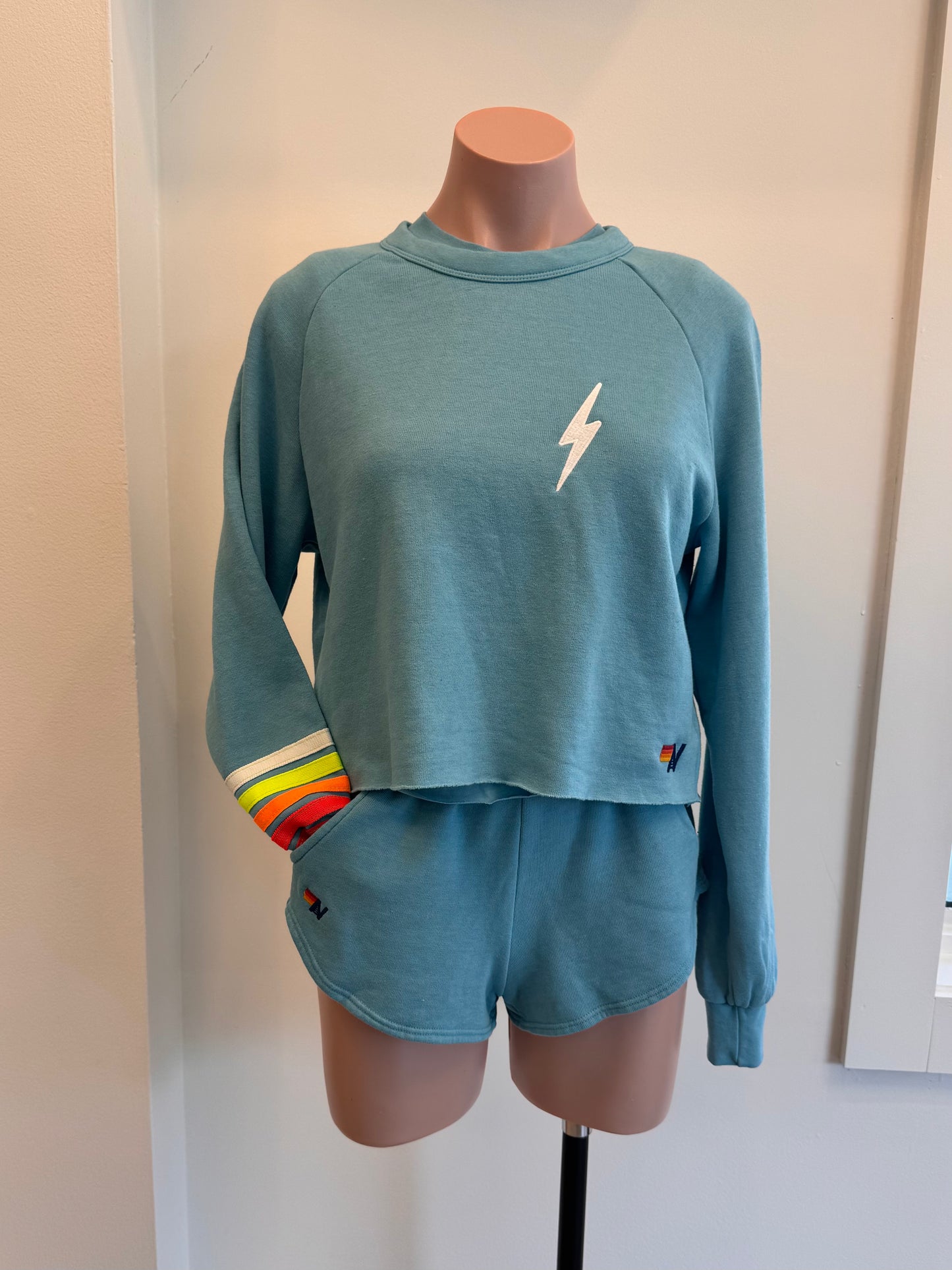 Essential Women's Club Short Aquamarine