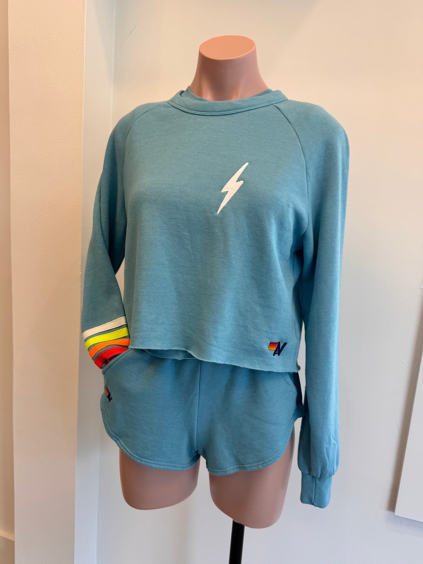 Essential Women's Club Short Aquamarine