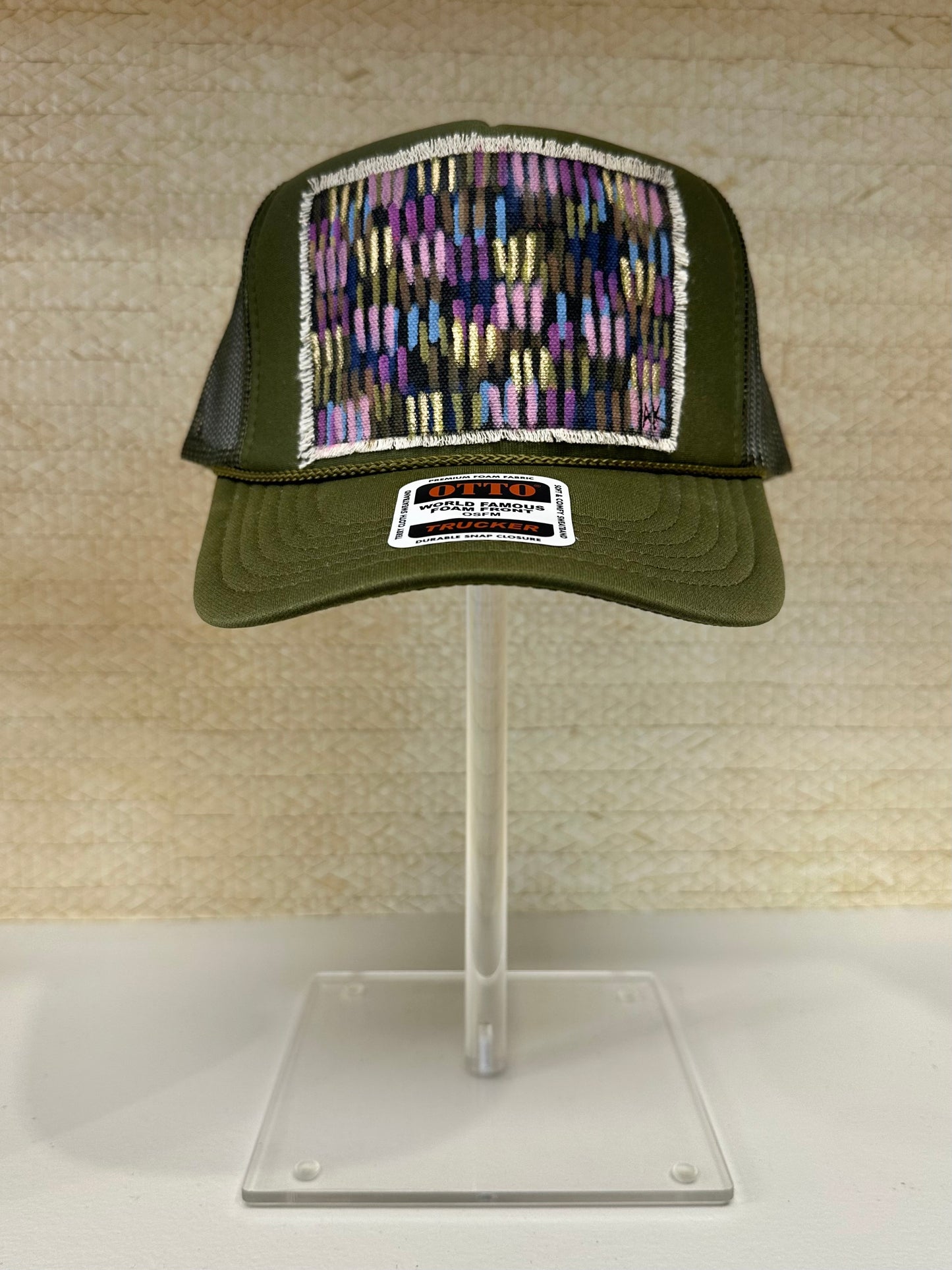 Hand Painted Trucker Hat