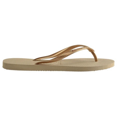 Slim Flip Flop Sand Grey/Light Golden