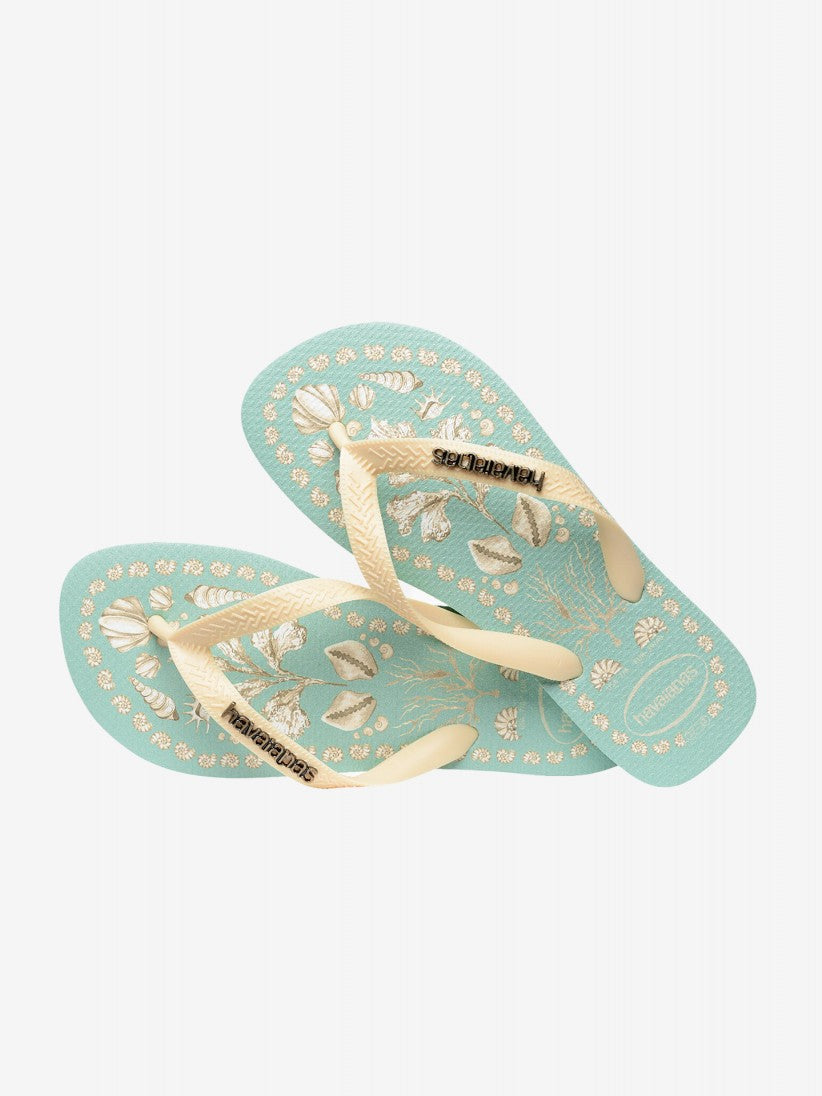 Tropicalia Top Flip Flop Sandal Coast Green