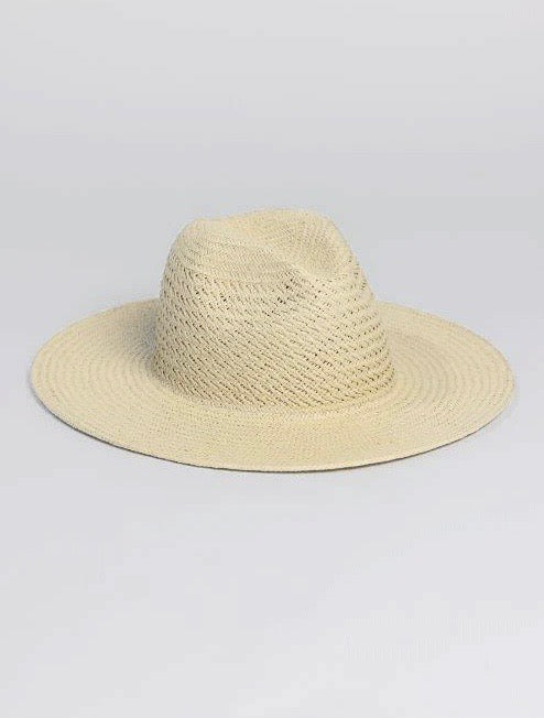 Hat Attack Luxe Vented Packable Hat in Natural