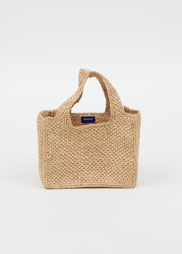 Hat Attack Mini Lulu Tote in Natural