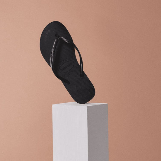 Slim Flip Flop Black