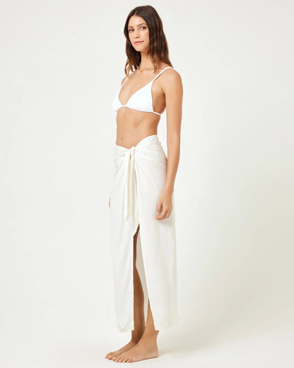LSpace Portela Sarong Cream