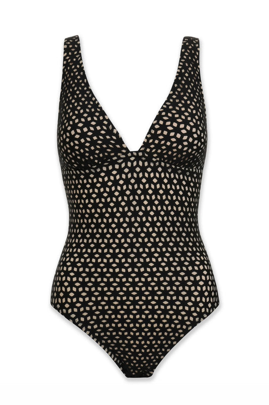 Juliette One-Piece Black Laser Cut