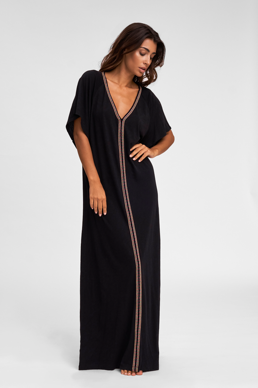 Pitusa Pima Abaya Black