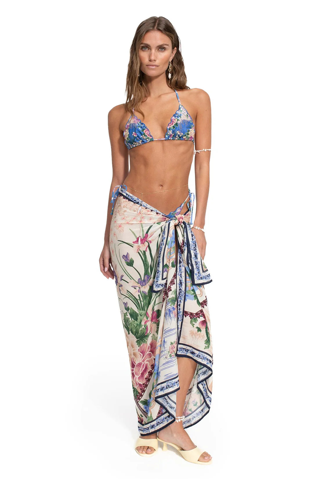 Ivy Nader Marine Pareo Cover Up