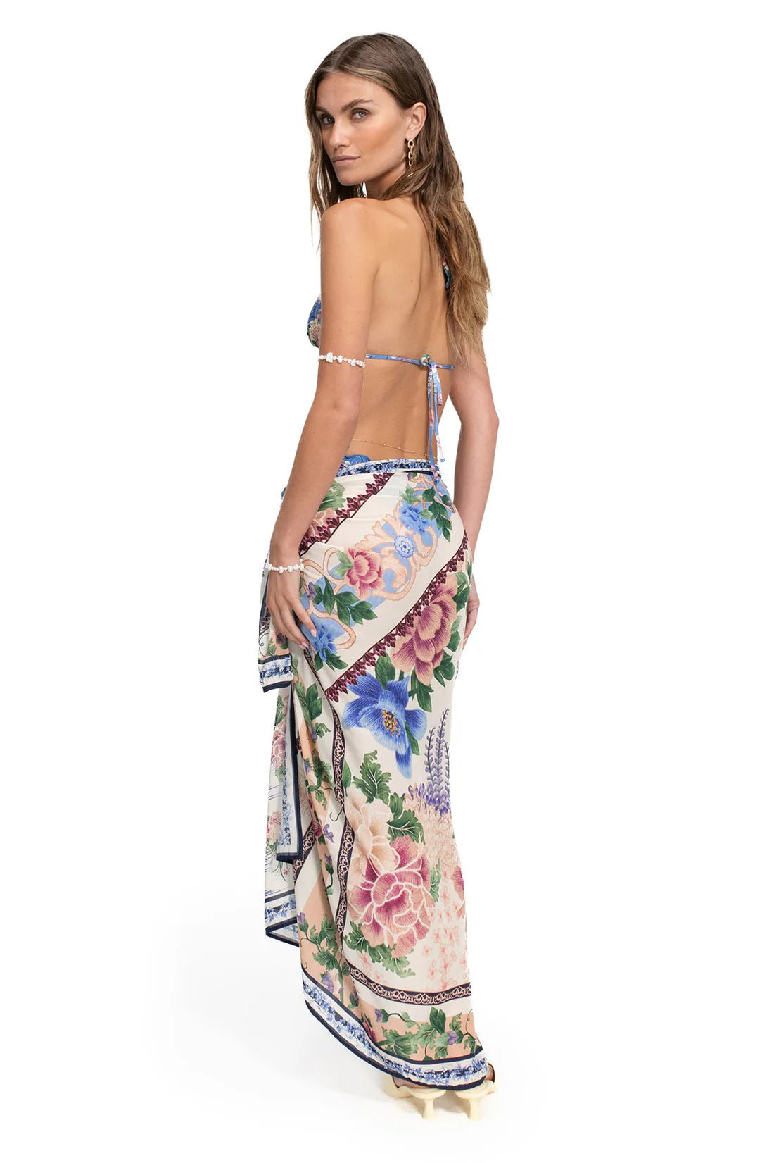 Ivy Nader Marine Pareo Cover Up