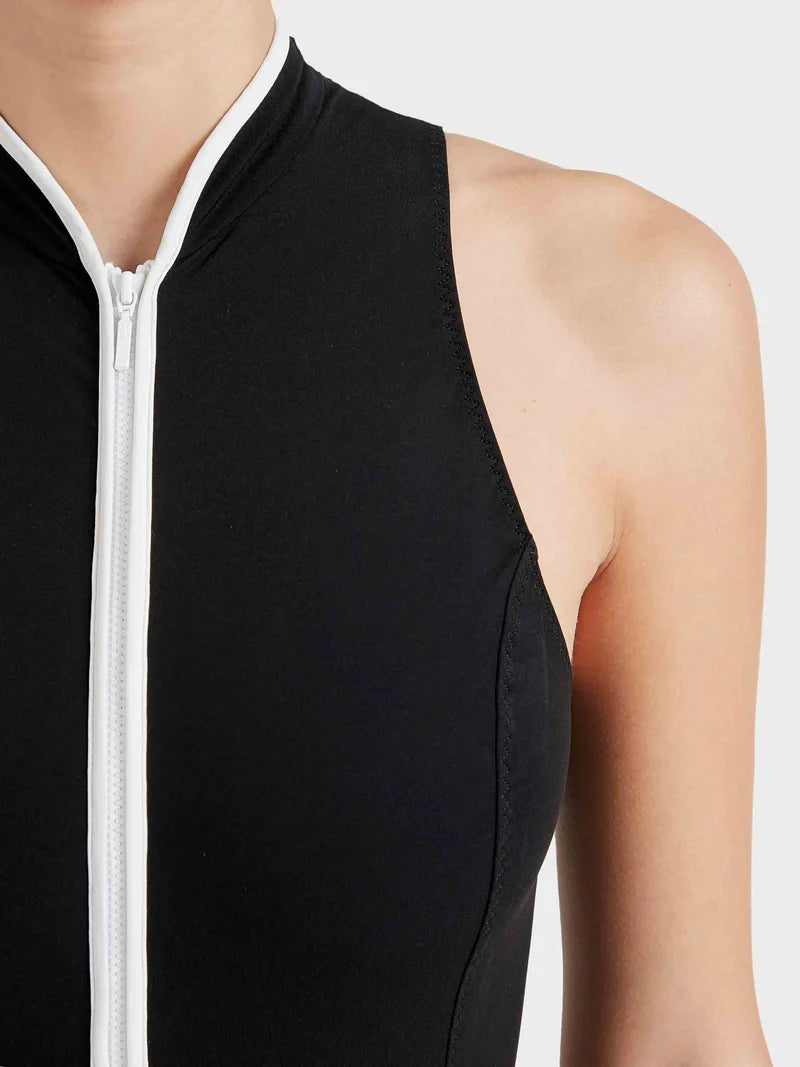 Katya UPF 50+ One Piece Black/White