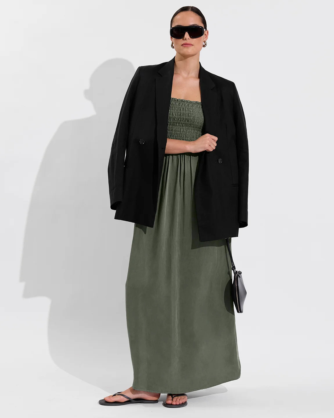 Cabana Maxi Dress Agave