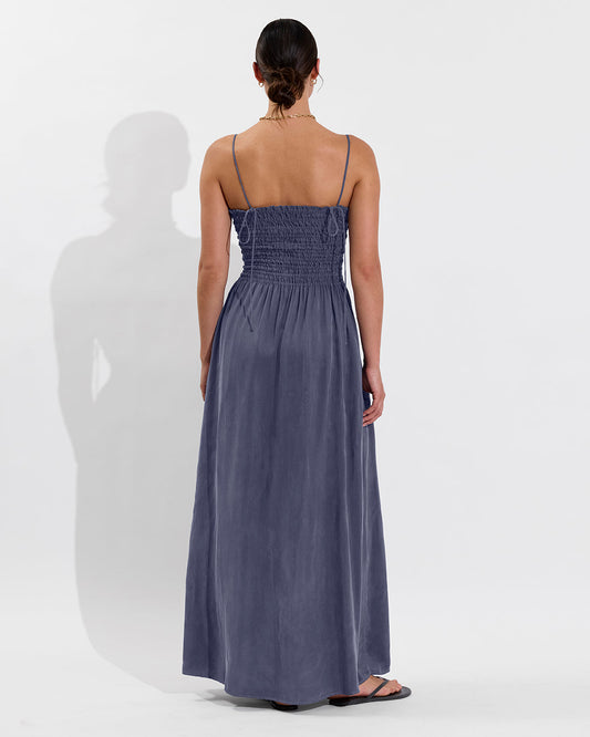 Cabana Maxi Dress Varsity - view