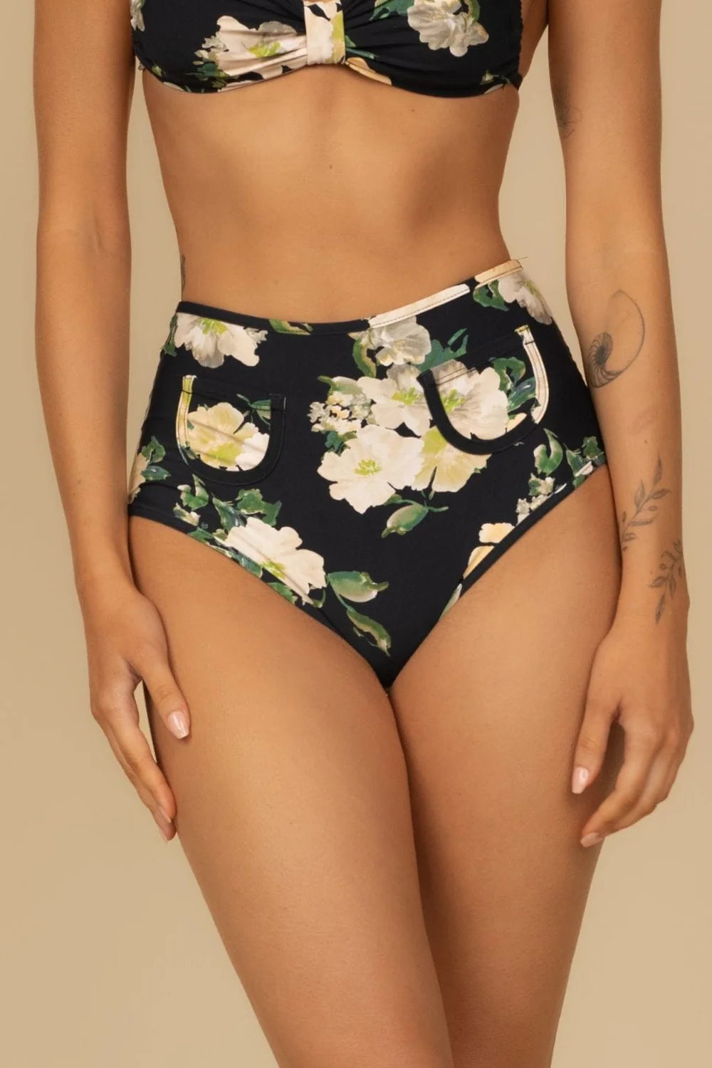 Liz Floral Polly Bikini Bottom