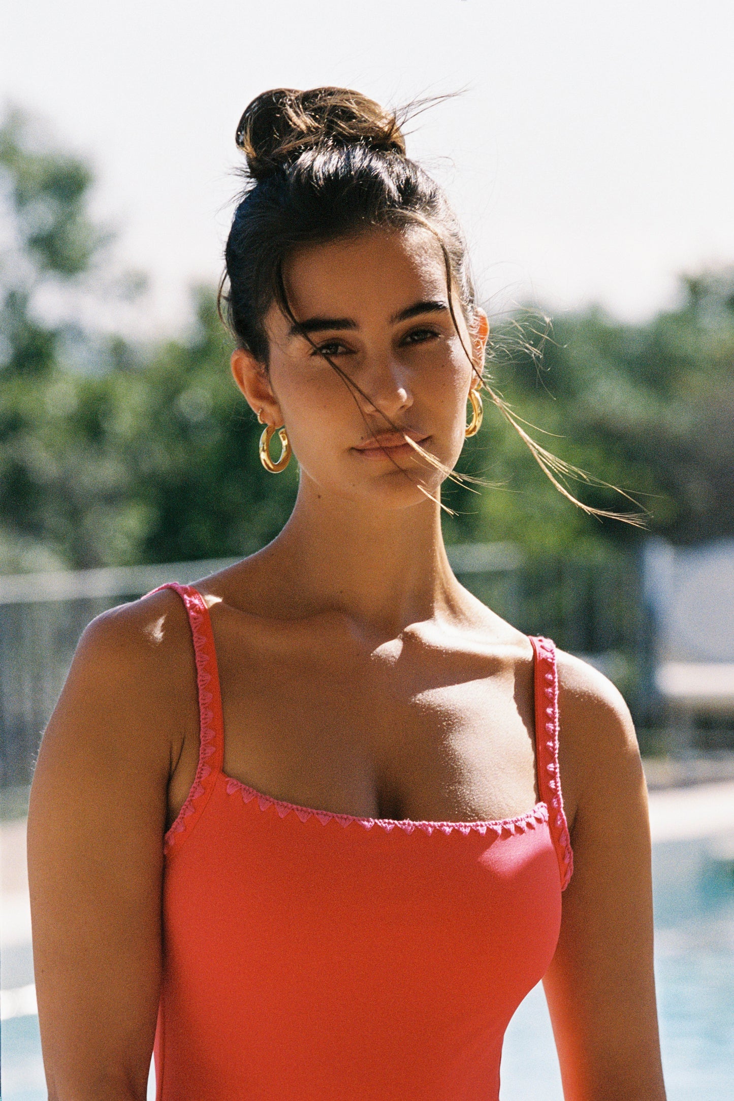 Nadia One Piece Pout/Bright Fuchsia