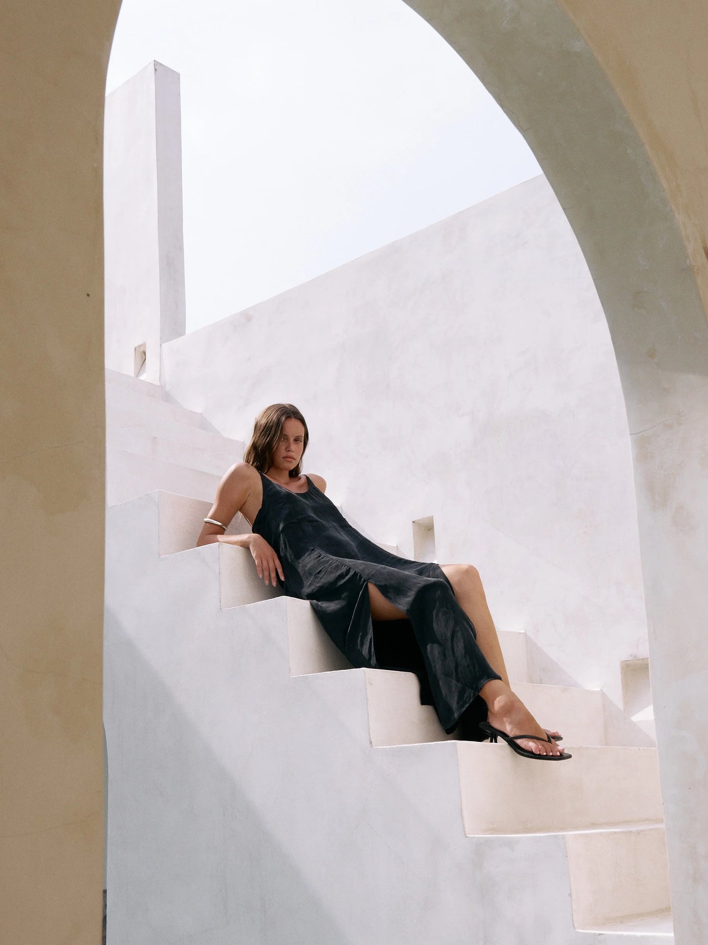 Lucid Midnight Maxi Dress Black