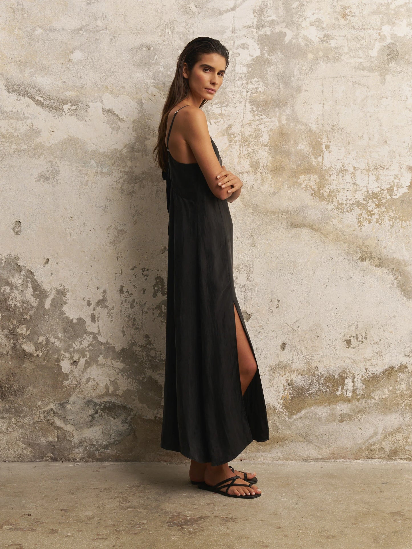 Lucid Midnight Maxi Dress Black