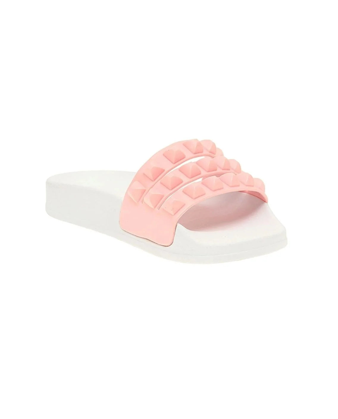 Carmen Sol Mini Carmen Kids Slides in Baby Pink, product photo 1
