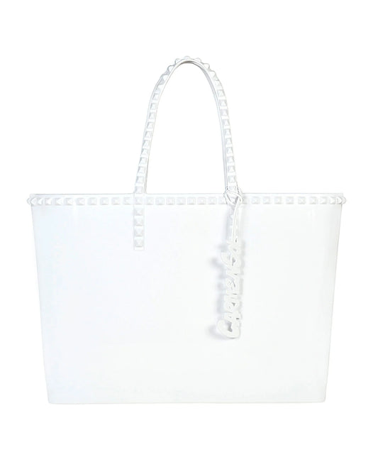 Angelica Large Tote White