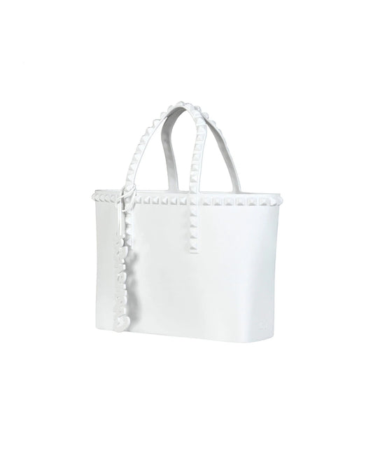 Grazia Mini Tote White
