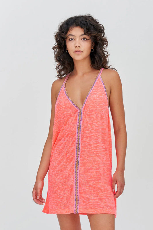 Mini Sundress Hot Pink